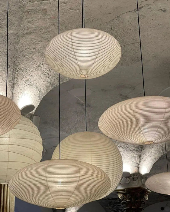 Akari Oval Pendant Light 19.7" - Simprolos