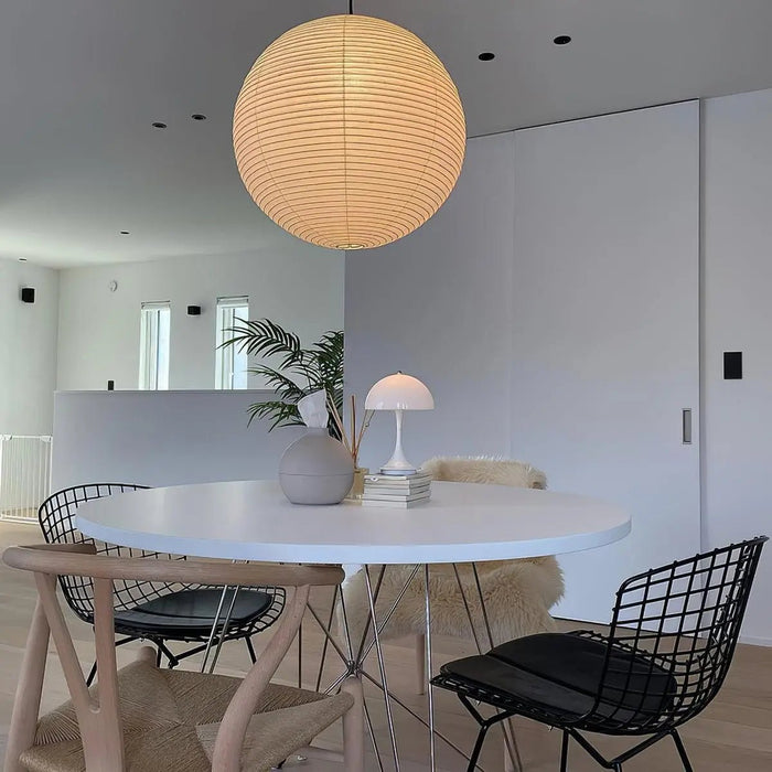 Akari Paper Round Pendant Light - Simprolos