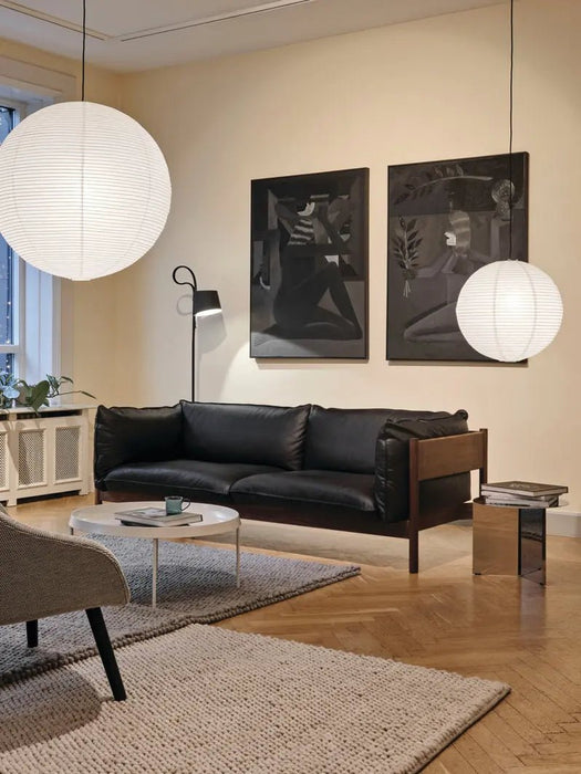 Akari Paper Round Pendant Light - Simprolos