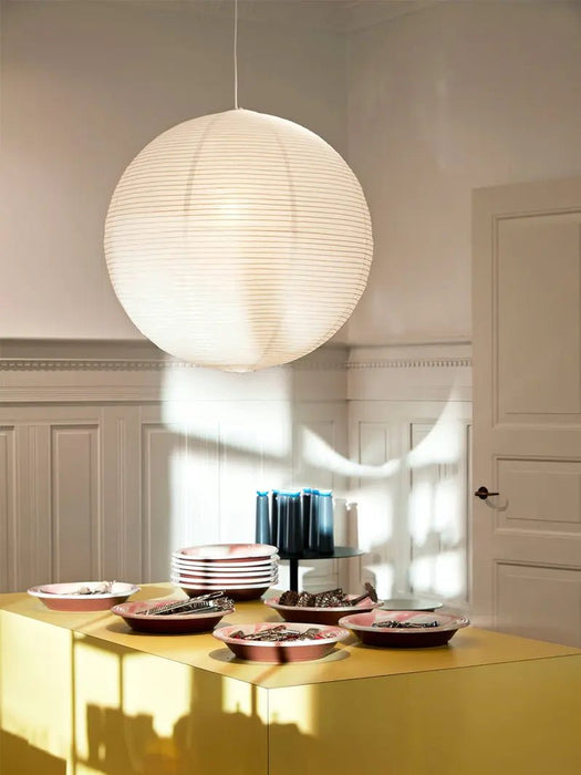 Akari Paper Round Pendant Light - Simprolos