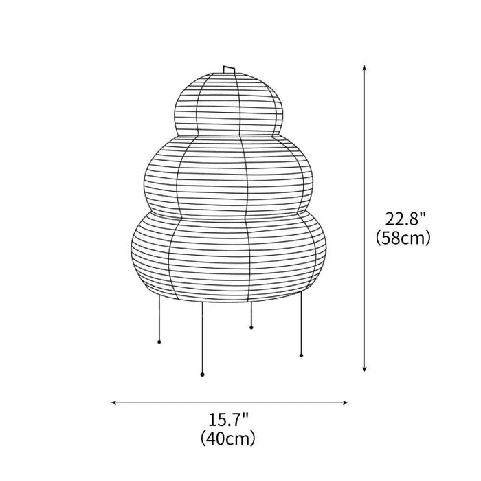 Akari Paper Table Lamp - Simprolos