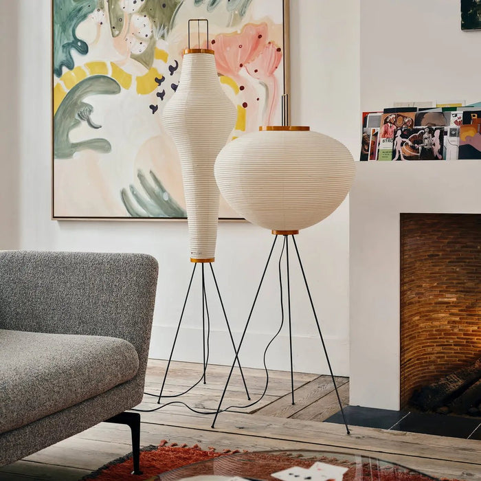 Akari Rice Paper Floor Lamp - Simprolos
