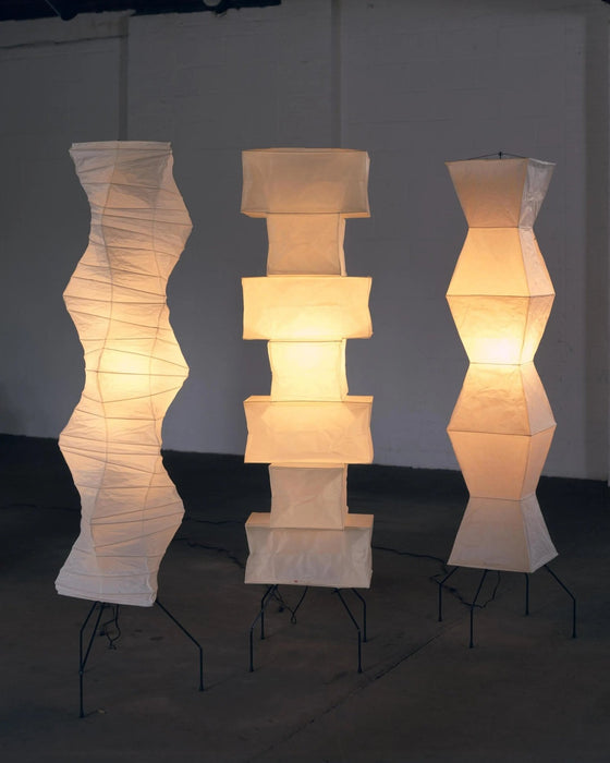 Akari Rice Paper Floor Lamp - Simprolos