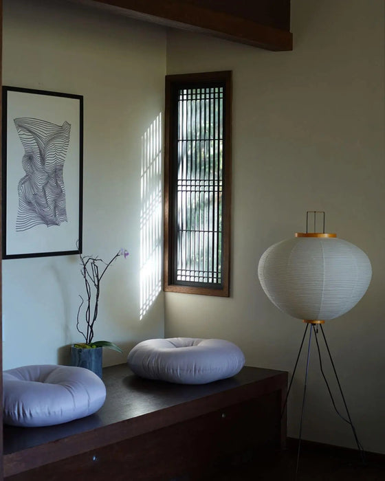 Akari Rice Paper Floor Lamp - Simprolos