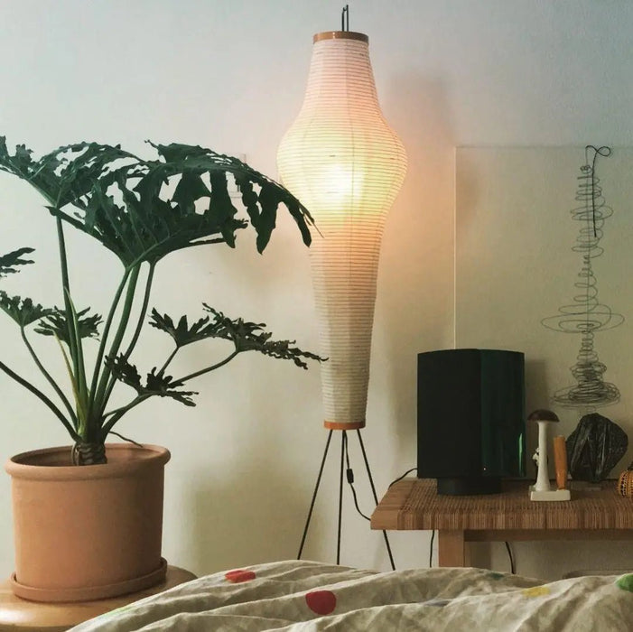 Akari Rice Paper Floor Lamp - Simprolos