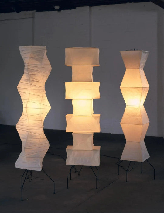 Akari Rice Paper Floor Lamp - Simprolos