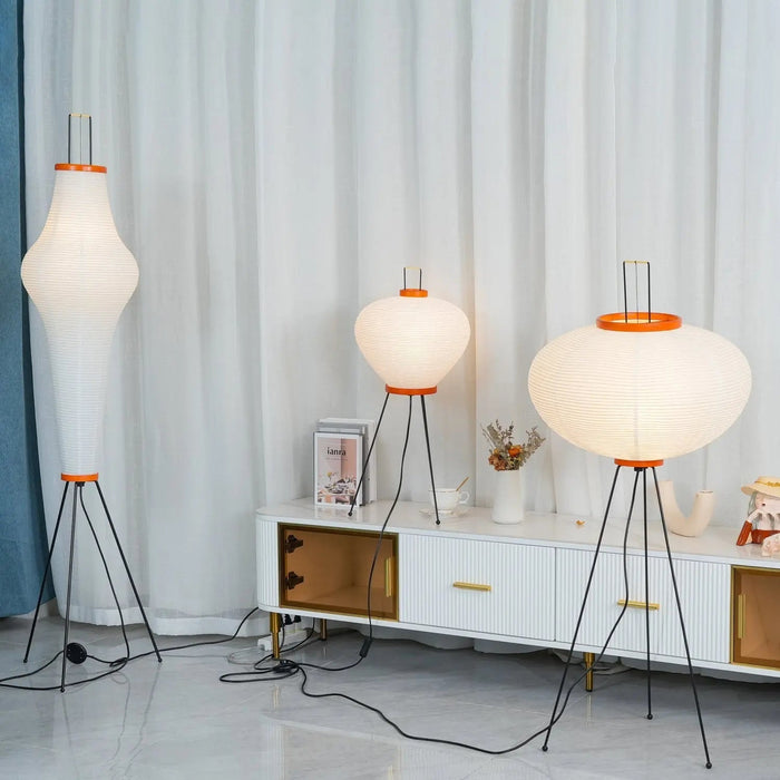 Akari Rice Paper Floor Lamp - Simprolos