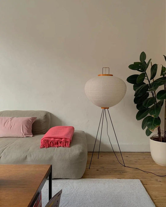 Akari Rice Paper Floor Lamp - Simprolos