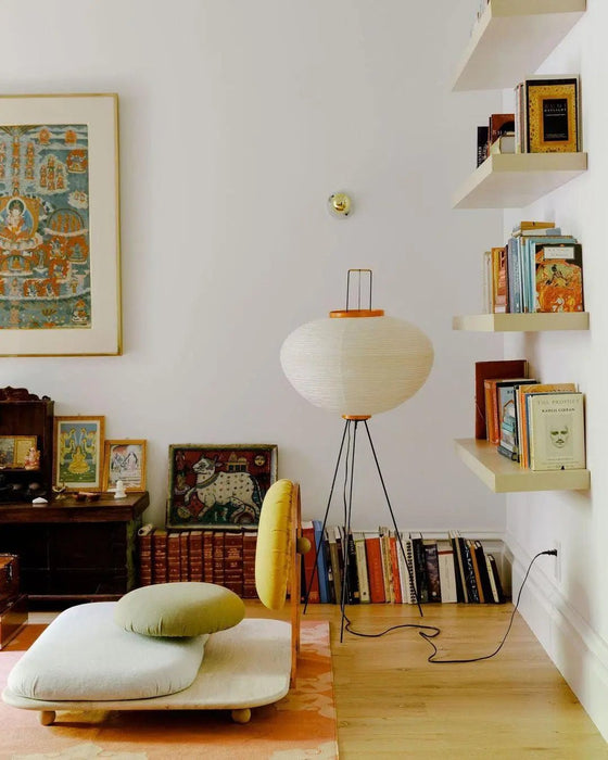 Akari Rice Paper Floor Lamp - Simprolos
