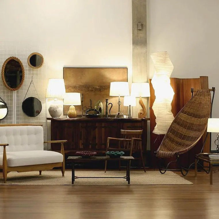 Akari Rice Paper Floor Lamp - Simprolos