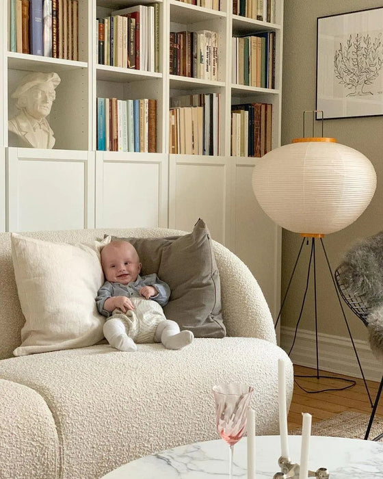 Akari Rice Paper Floor Lamp - Simprolos