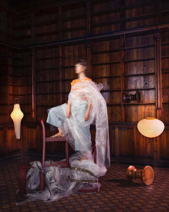 Akari Rice Paper Floor Lamp - Simprolos