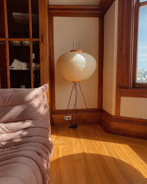 Akari Rice Paper Floor Lamp - Simprolos