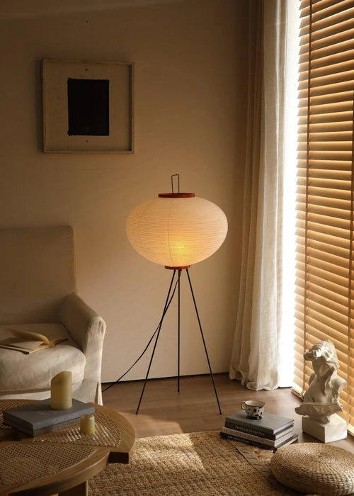Akari Rice Paper Floor Lamp - Simprolos