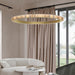 Alabaster Avalon Halo Chandelier - Simprolos