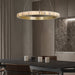 Alabaster Avalon Halo Chandelier - Simprolos