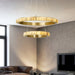 Alabaster Avalon Halo Chandelier - Simprolos