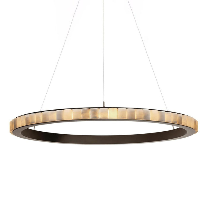 Alabaster Avalon Halo Chandelier - Simprolos
