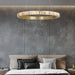 Alabaster Avalon Halo Chandelier - Simprolos