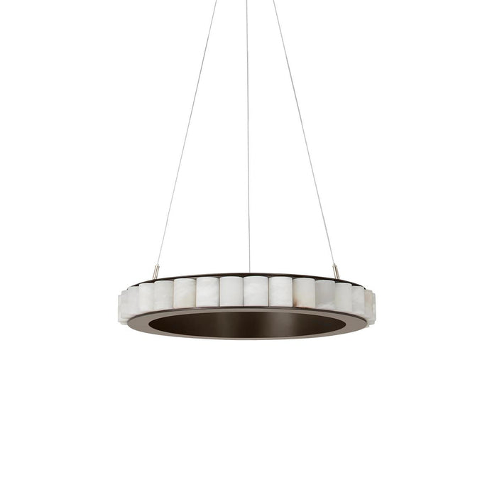 Alabaster Avalon Halo Chandelier - Simprolos