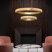 Alabaster Avalon Halo Chandelier - Simprolos