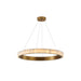 Alabaster Avalon Halo Chandelier - Simprolos