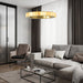 Alabaster Avalon Halo Chandelier - Simprolos