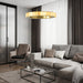 Alabaster Avalon Halo Chandelier - Simprolos