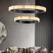 Alabaster Avalon Halo Chandelier - Simprolos