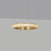 Alabaster Avalon Halo Chandelier - Simprolos