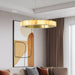Alabaster Avalon Halo Chandelier - Simprolos