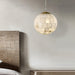 Alabaster Ball Pendant Light - Simprolos