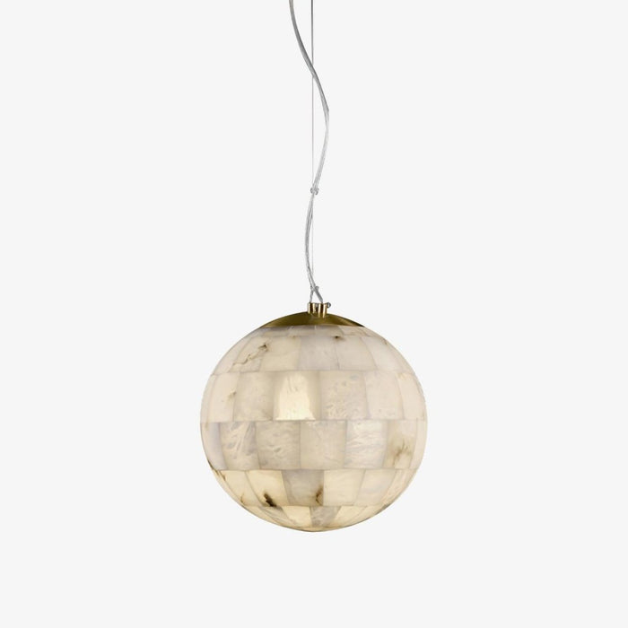 Alabaster Ball Pendant Light - Simprolos