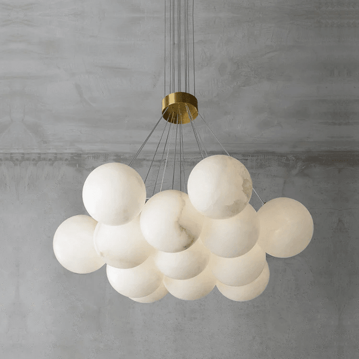 Alabaster Balls Chandelier - Simprolos