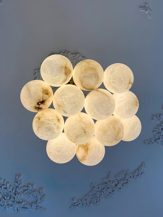 Alabaster Balls Chandelier - Simprolos