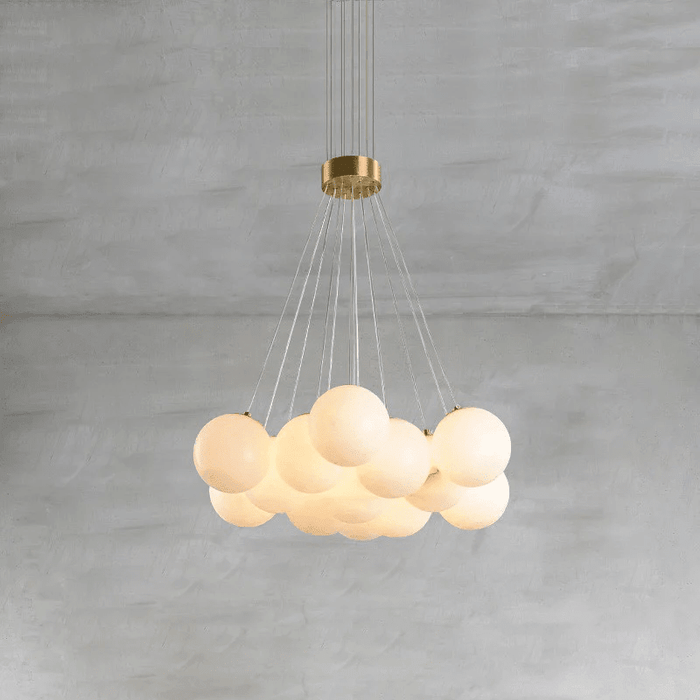 Alabaster Balls Chandelier - Simprolos