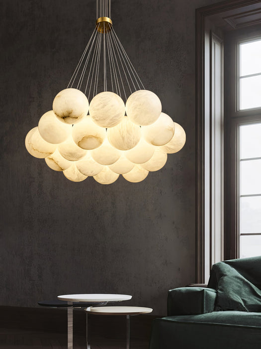 Alabaster Balls Chandelier - Simprolos