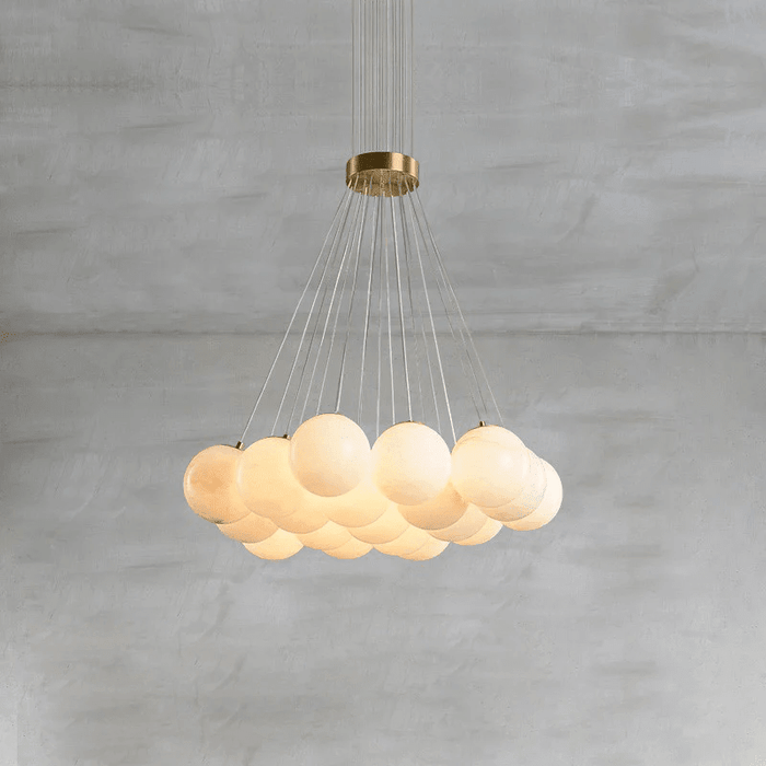 Alabaster Balls Chandelier - Simprolos