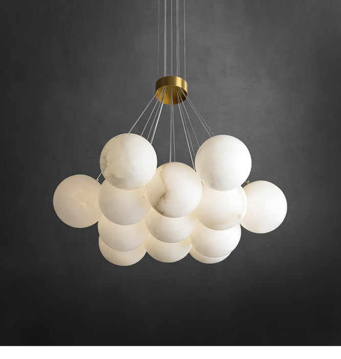 Alabaster Balls Chandelier - Simprolos
