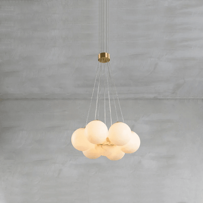 Alabaster Balls Chandelier - Simprolos