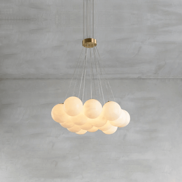 Alabaster Balls Chandelier - Simprolos