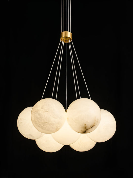 Alabaster Balls Chandelier - Simprolos