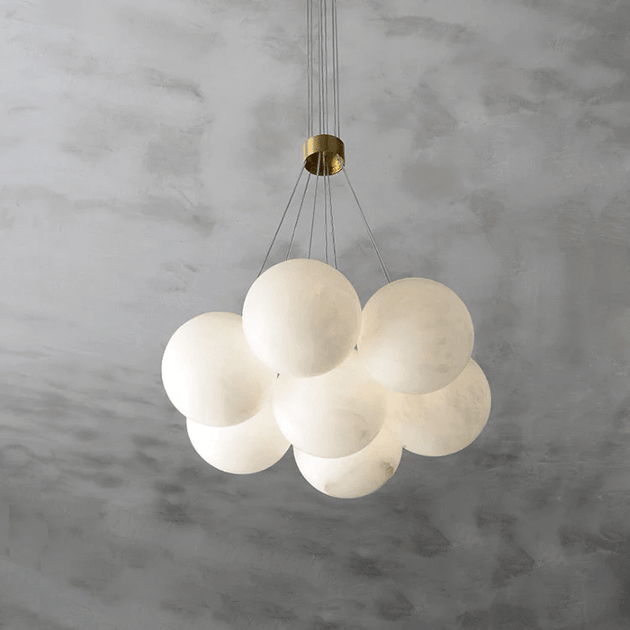 Alabaster Balls Chandelier - Simprolos