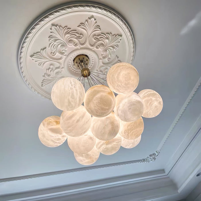 Alabaster Balls Chandelier - Simprolos