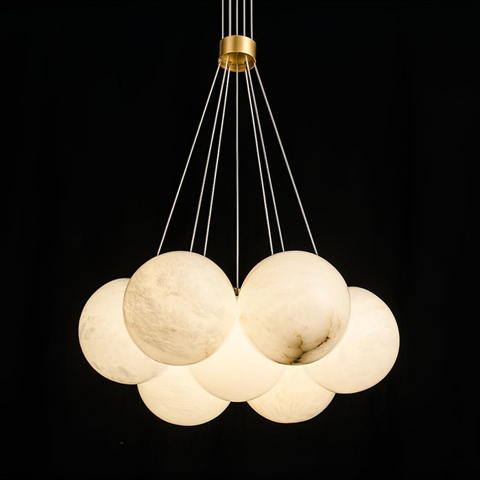 Alabaster Balls Chandelier - Simprolos