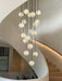 Alabaster Balls Cluster Chandelier - Simprolos