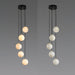 Alabaster Balls Cluster Chandelier - Simprolos