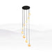 Alabaster Balls Cluster Chandelier - Simprolos