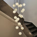 Alabaster Balls Cluster Chandelier - Simprolos