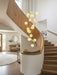 Alabaster Balls Cluster Chandelier - Simprolos